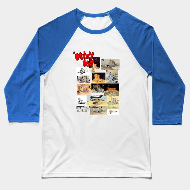 Krazy Kat - comics in the newspapers Baseball T-Shirt by enyeniarts